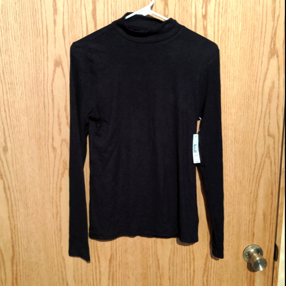 Black turtleneck